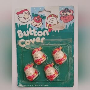 Vintage Christmas Button Covers Ziggy?